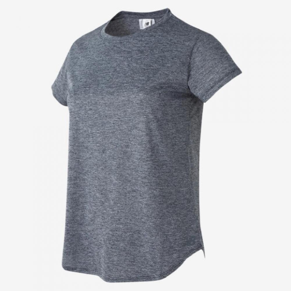 

New Balance Женская спортивная футболка с коротким рукавом Header Half Xqs Nbned2s092 60 85