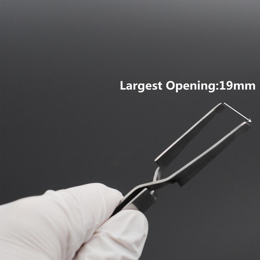 1Pc Stainless Steel Dental Orthodontic Tweezers For Bracket Placement Occlusion Paper Dental Tool