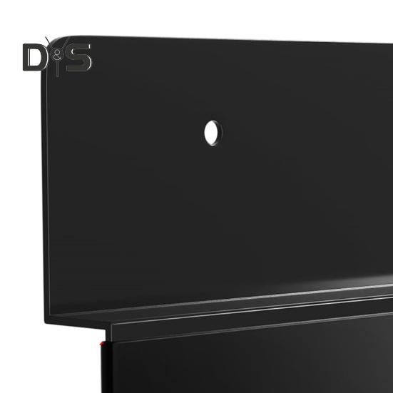 1/2 st Skåpfotshandtag för sopor Kraftigt metall Händerfria Skruvmonterade Köksluckskant Sopdraglådsfot Draghandtag