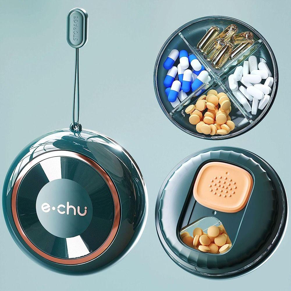 BPA Free Pill Box Mini Vitamin Container New Pill Organizer  Home