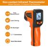 Infrared Thermometer Non-Contact Digital Temperature Gun -50°C~600°C (-58°F~1112°F) IR Thermometer for Industrial, Kitchen Cooking, Automotive,