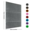 1PC Shades Self-adhesive Half Windows Nonwoven Folding Curtain Bathroom Balcony Living Room Balcony Curtains Pleated Blinds