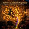 Luce da Giardino per Esterno Resistente alle Intemperie, Luce Caldaia Strega di Halloween, Picchetto Sagoma Volante con Luci LED Colorate da Esterno, Lanterna Decorativa Spettrale per