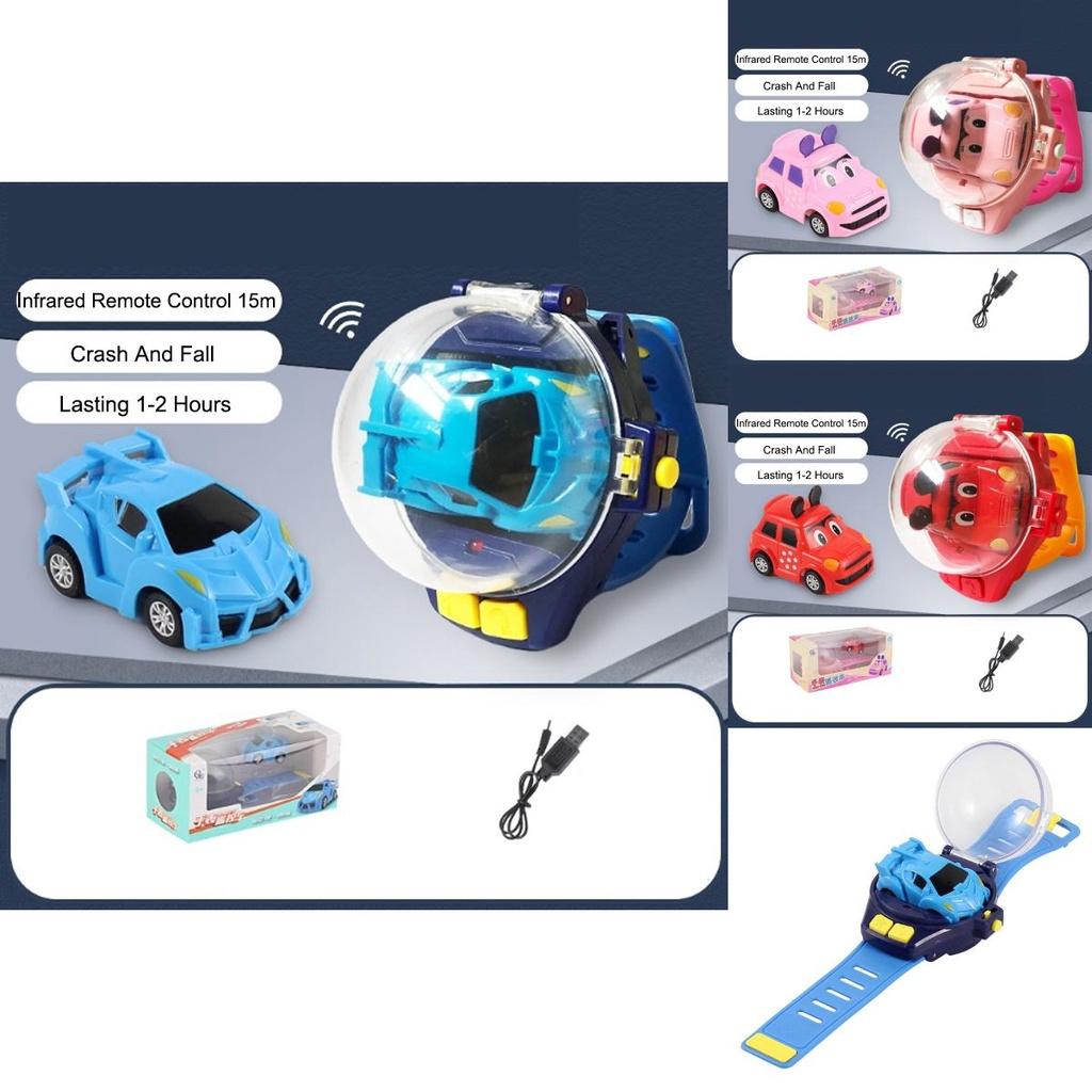 Creative Children's Watch Remote Control Car Toy Usb Charging 15m Range Long Battery Life