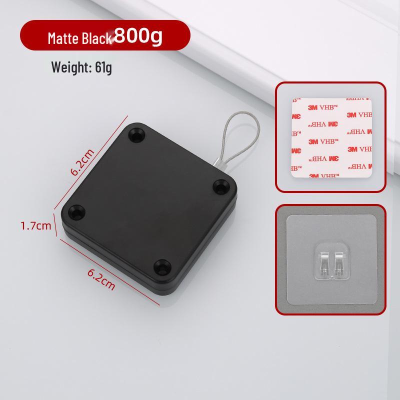 Silent Automatic Punch-Free Door Closer with Buffer