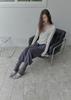 Pilse Rolled Waist Warmer Pants, Charcoal