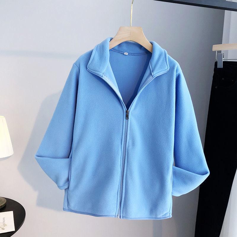 Women's Dual-Sided Fleece Jacket - 2025 Thickened Outdoor Hoodie for Autumn/Winter