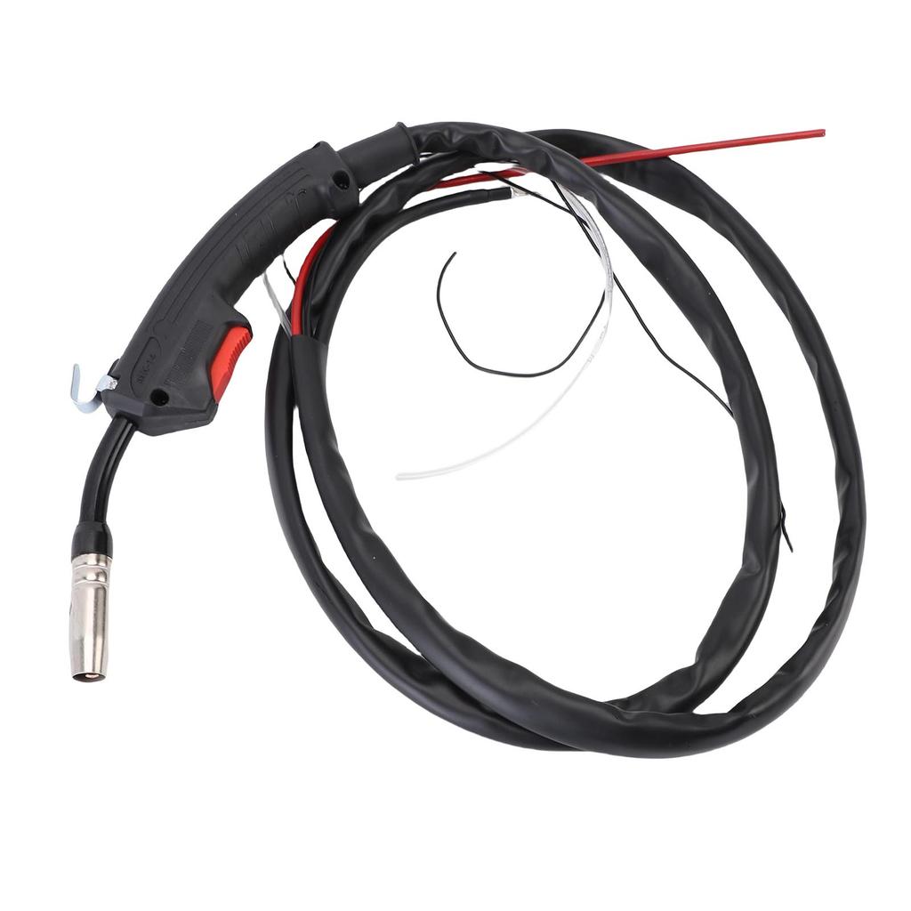 MIG Welding Torch Replacement Fit for Binzel 0.8 1.2mm Parts Kit Stinger CO2 Gas Protective Welding Gun Assembly 2 Meter