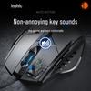 Inphic PW1 Silent Wired Gaming Mouse with Macro Functions for Desktop and Laptop