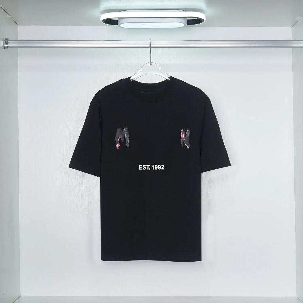 2025 New Luxur Tshirt Fashion Personalized Men and Women Design T-shirts Female Tshirts High Quality Black and White