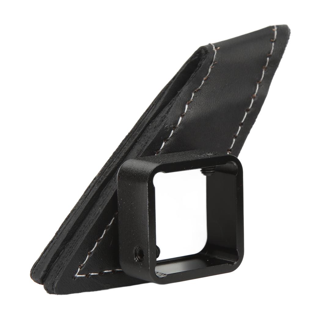 Biljardkritshållare Magnetisk ficka Biljardkritshållare med läderbältesklämma Biljard