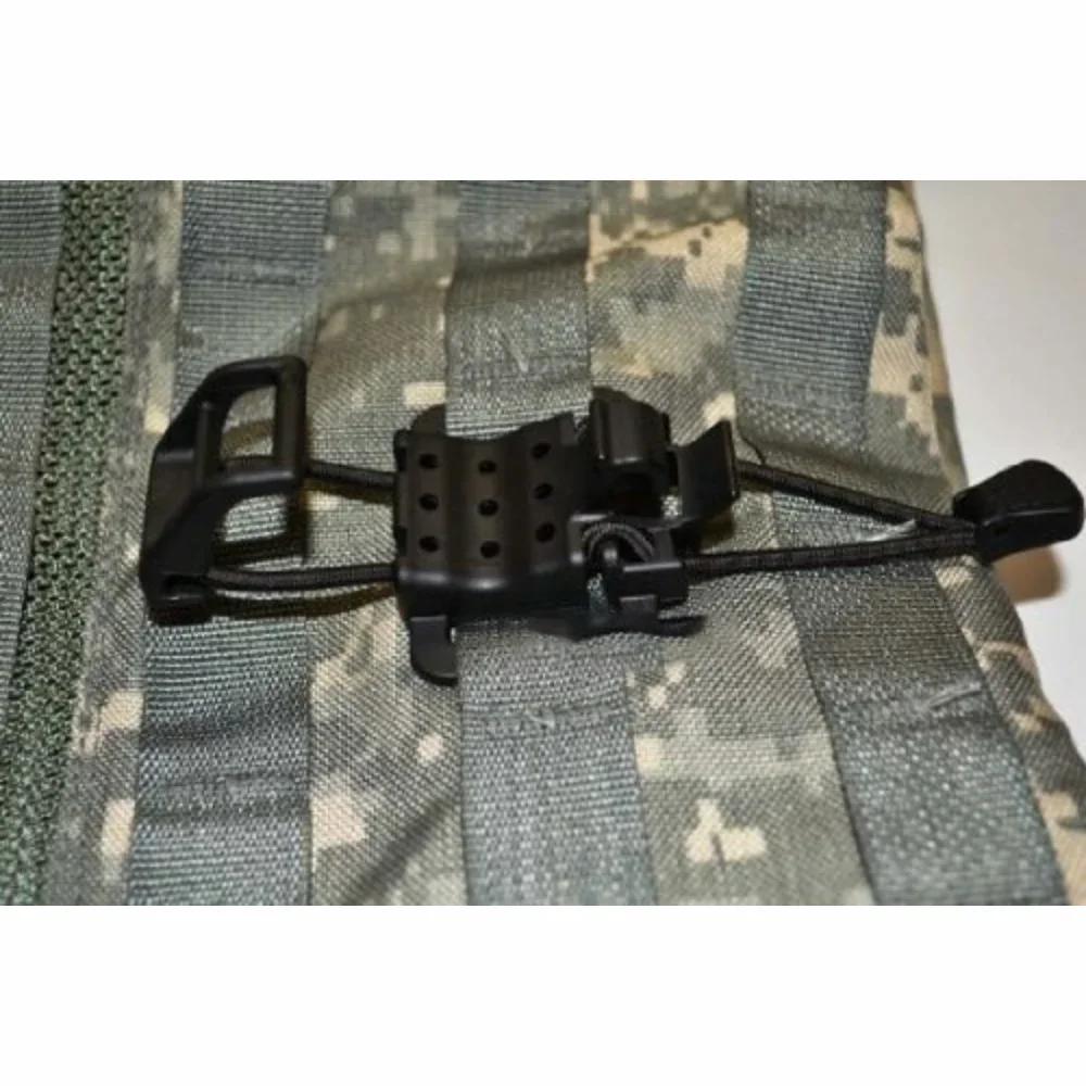 Multifunction Flashlight Clip Hiking Accessories Hanging Buckle Shovel Clamp Axe Clamp Bracket Backpack