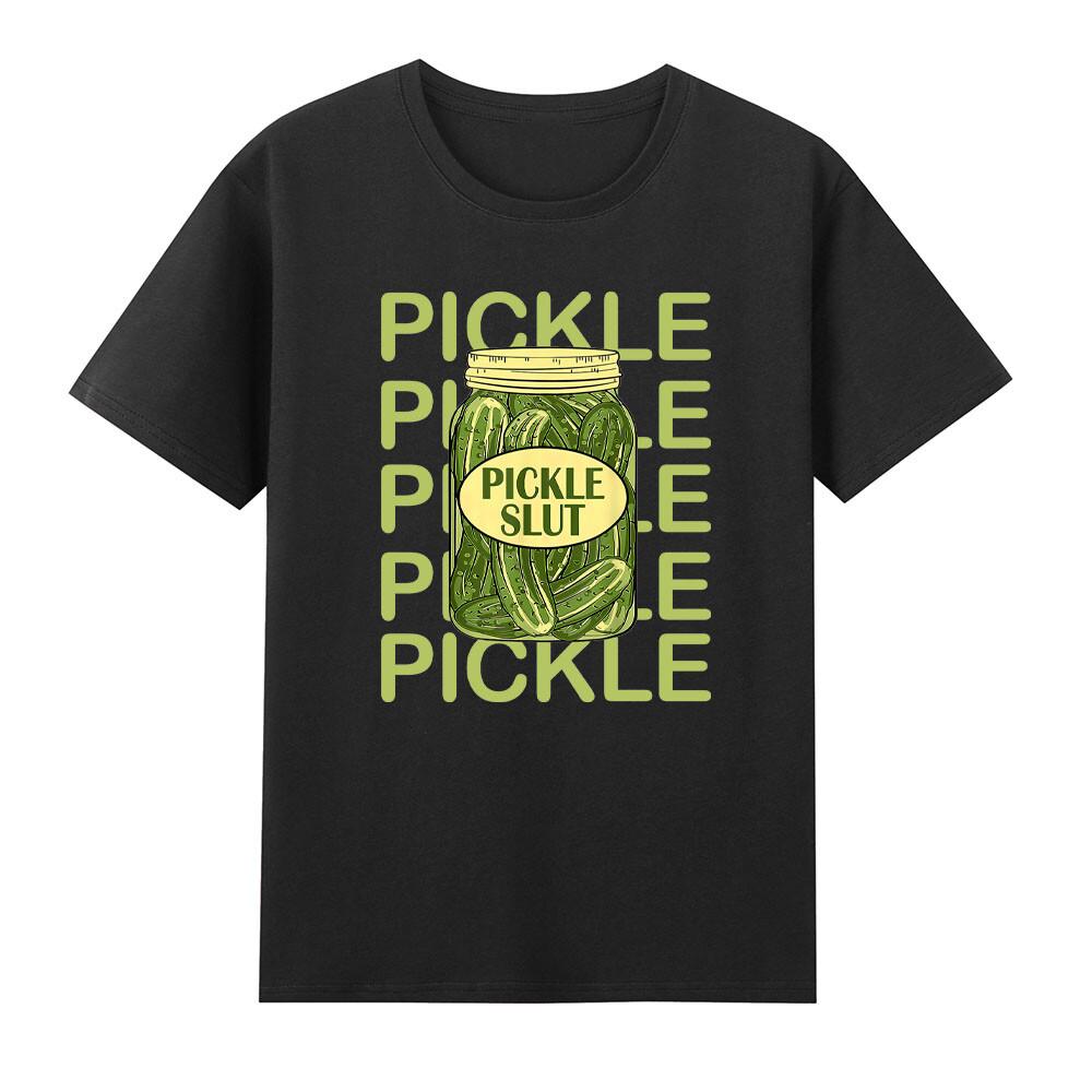 Pickle Slut Funny Pickle Meme TShirt S