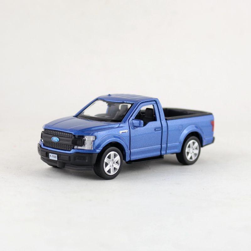 Alloy Car Model Ford F150 Pickup Toy With Open Window For Kids Collectors
