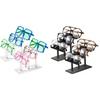 Ample Storage Space 3-Tier Organizer Acrylic Sunglasses Display