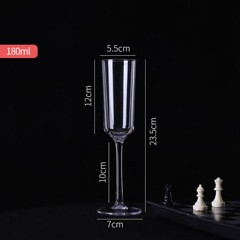 Qwei Acrylic Multipurpose Wine & Champagne Goblet