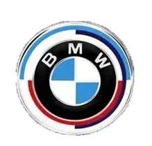 BBJF8 1Pcs 45mm Car Steering Wheel Badge Emblem Sticker Auto-Styling for BMW M Performance E36 E46 E90 E60 F10 F30 E39 F20 E87 E92 AAA