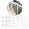 Vertical Blind Repair Carriers with Stem Repair Tabs Vertical Blinds Repair Kits White Vertical Blinds Replacement Parts