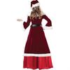 M-6XL Plus Size Couple Christmas Costumes: Men's and Women's Santa Claus Designs