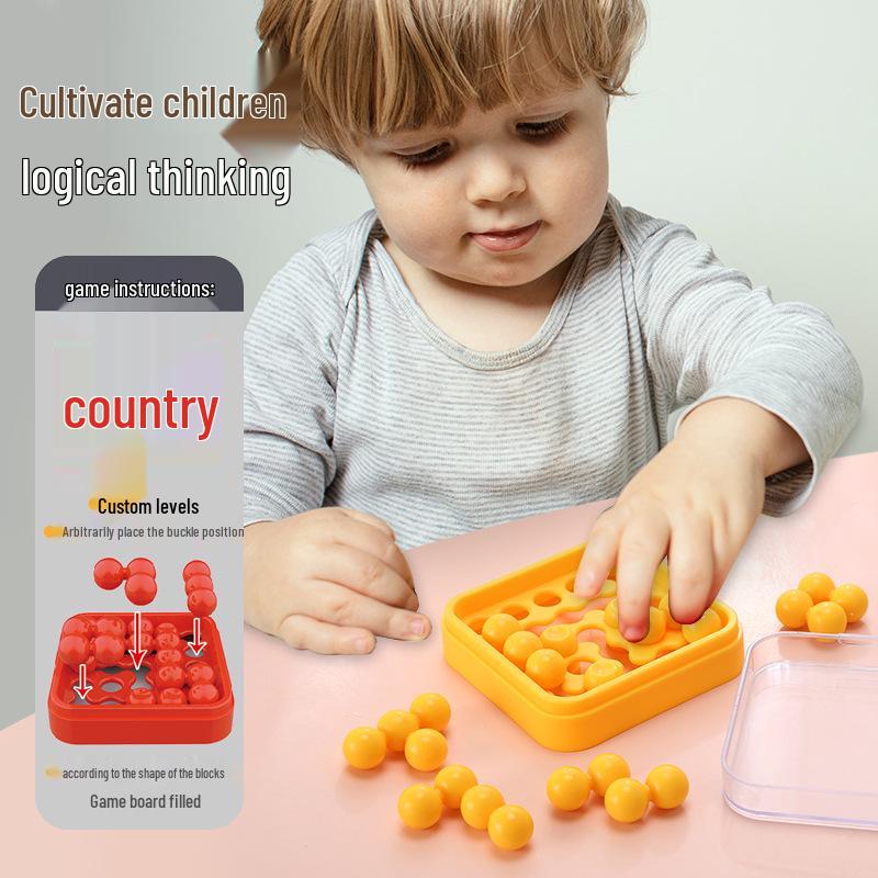 Smart Mini Puzzle Ball: Children's Logic and Learning Game Toy