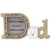 1PC Wooden Love Photo Frame Crafts for Wedding Love Photo Father's Day Papa Picture Frame English Letter Photo Frame Table Decor