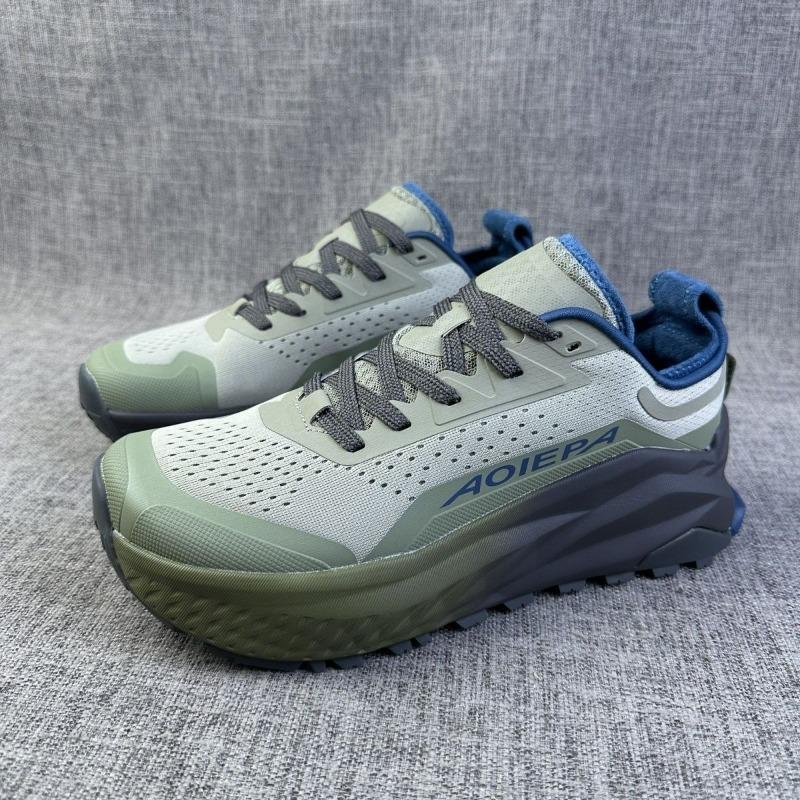 Professional Trail Running Shoes Men Black Green Outdoor Sports Shoes For Mens Wide Feet Training Shoe Designer Walking Shoes
