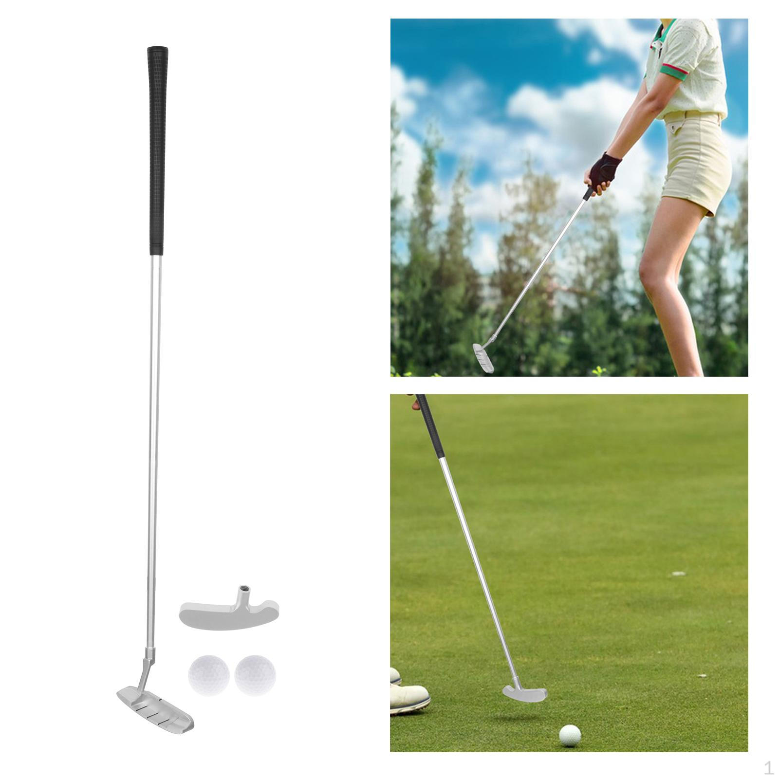 

Golf Putter Club Travel Right Left Handed Golfers Lightweight Nonslip Grip Two Way Set B