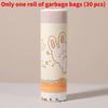 Cartoon Capybara Heavy Duty Trash Bag With Drawstring For Home Kitchen Use