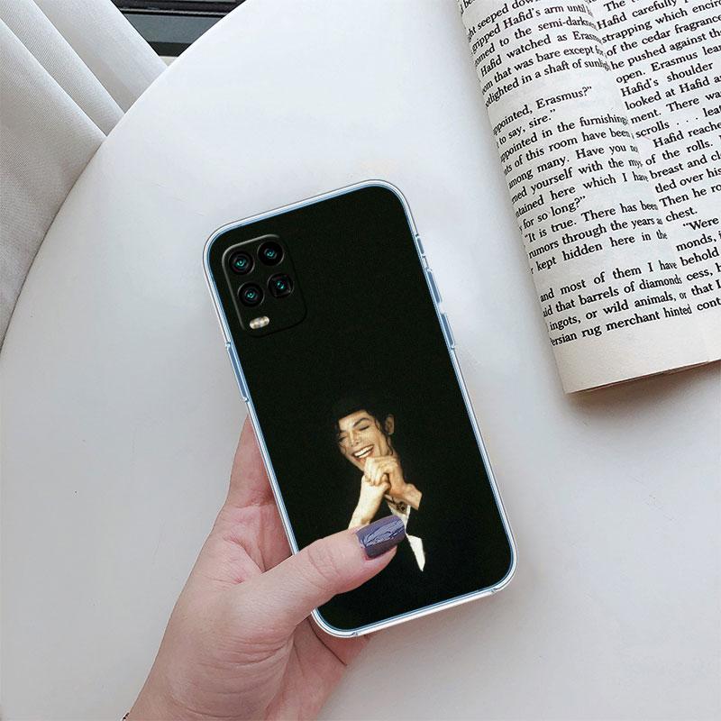 M-Michael J-Jackson Transparent Phone Case for Motorola Moto G7 G8 G9 G84 G85 G73 G24 G15 Z2 Play Power Plus