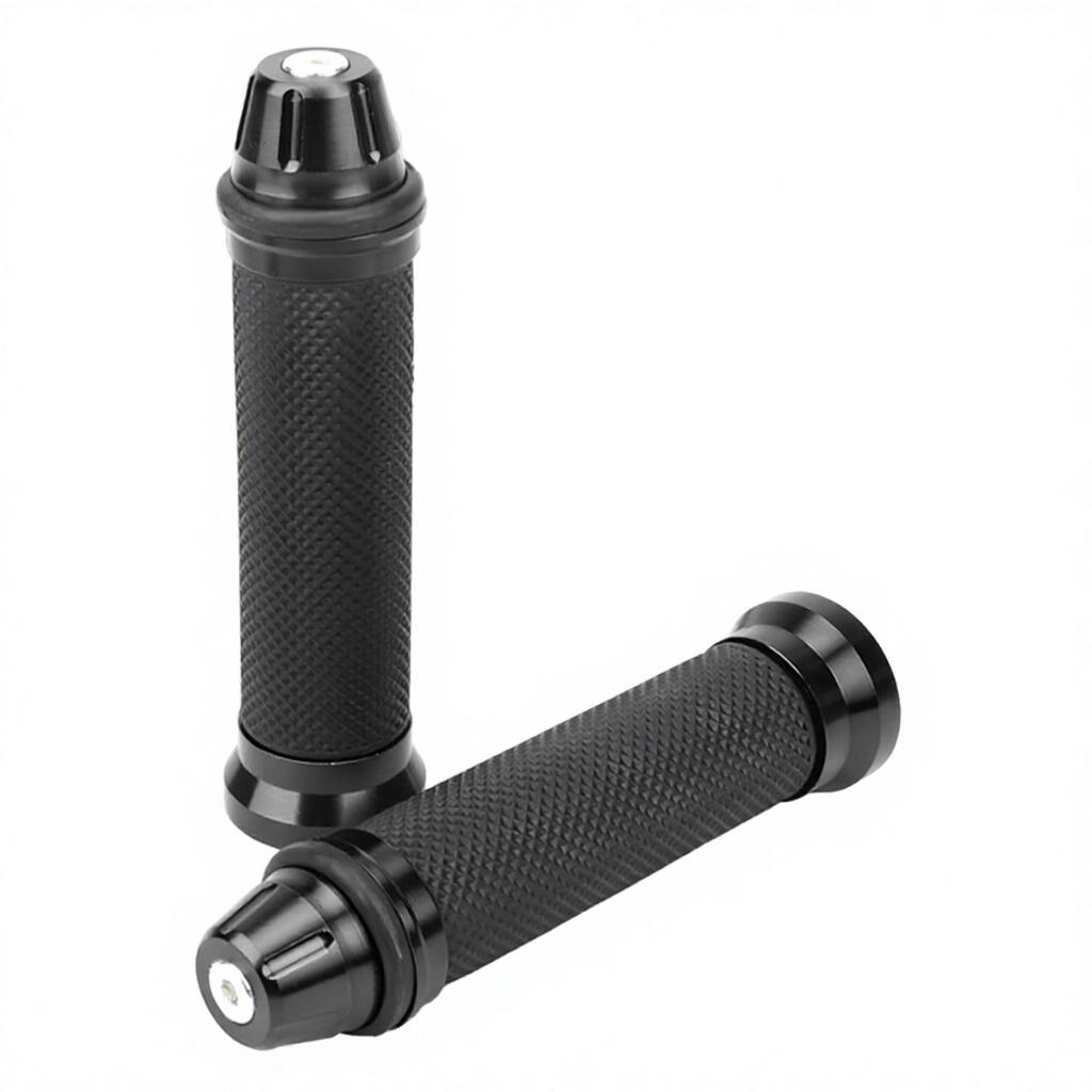 Universal Handlebar Grips Covers Non-Slip 7/8 Motorcycle Hand Grips Handlebar Gel for YAMAHA R1 R6 HONDA CBR600RR General чёрный