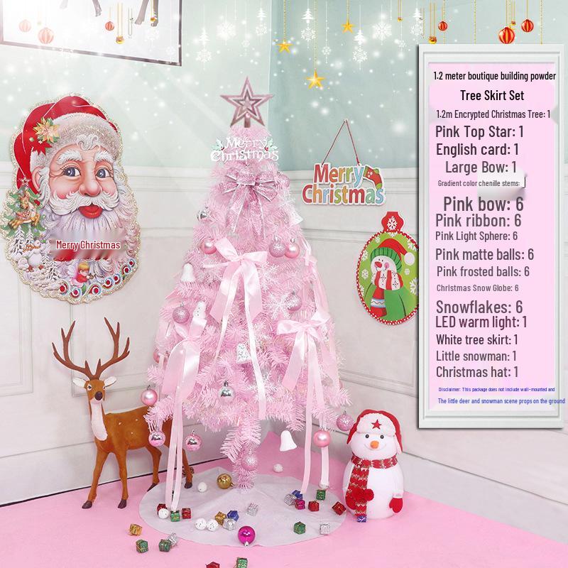 Christmas Tree Set with Window Decorations (60cm, 1.2m, 1.5m, 1.8m, 2.1m)