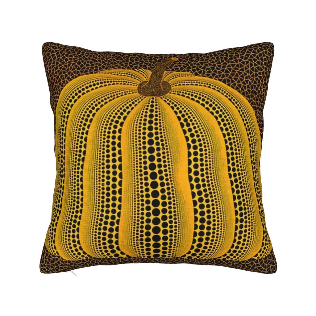 Yayoi Kusama Art Pillowcase Polyester Cushion Cover Decorations Polka Aesthetic Pillow Case Cover Home Square 18'