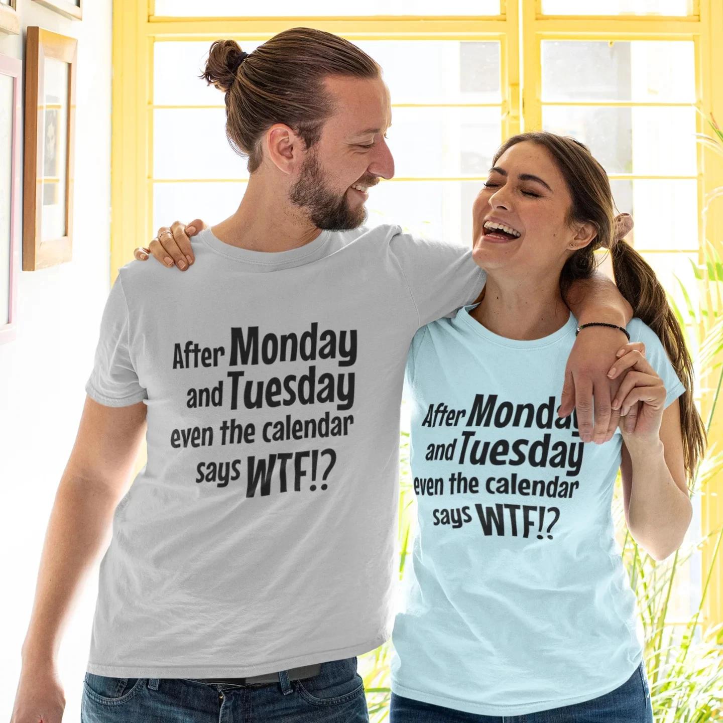 Humors text Printed round neck classic fit T-Shirt for men Women S