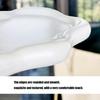 2PCS Artistic Ceramic Trays with Cloud Shape for Modern Home Enhancement and Photo Event Blending Seamlessly Anywhere