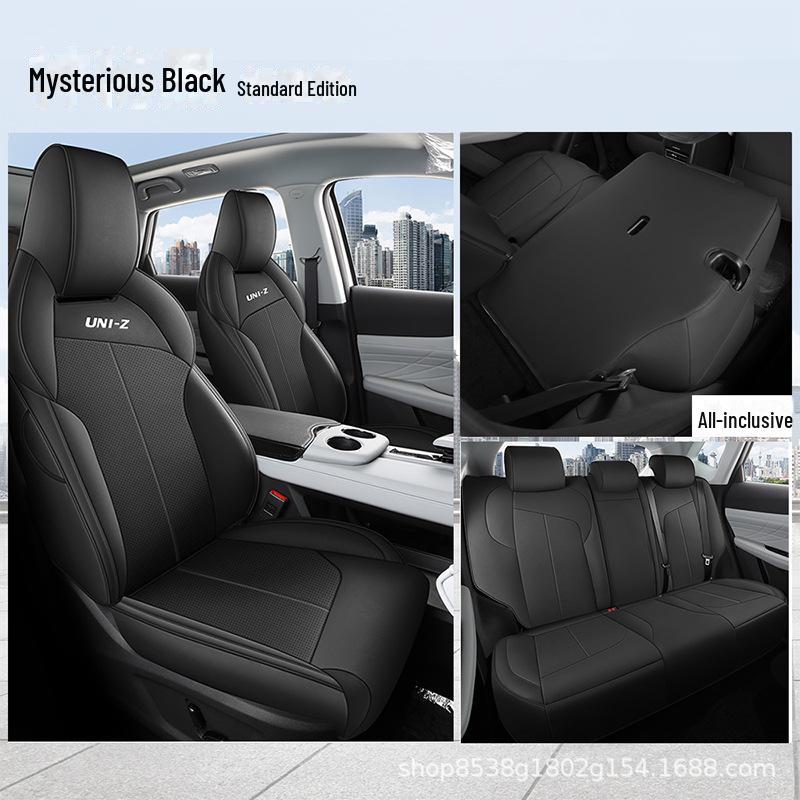 

Чехол на сиденье автомобиля Changan UNIZ из перфорированной кожи — универсальная посадка, полный объем, всесезонная подушка Changan UNIZ