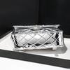 Women's New Silver Small Fragrance Style Cool Star Chain Bag Fashionable and Versatile Diamond Single Shoulder Crossbody Bag