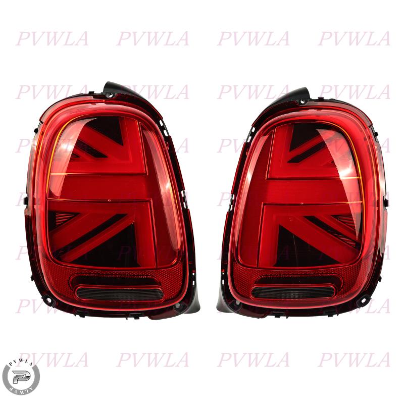 

For BMW Mini Cooper F55/F56/F57 2014 2015 2016 2017 2pcs LED Taillights Rear Brake Lights Tail Lamp красный