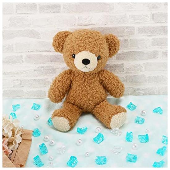 Ours Doux Rose Taille Moyenne Peluche Hauteur 29cm Fabriqué au Japon Fait Main Produit Domestique
