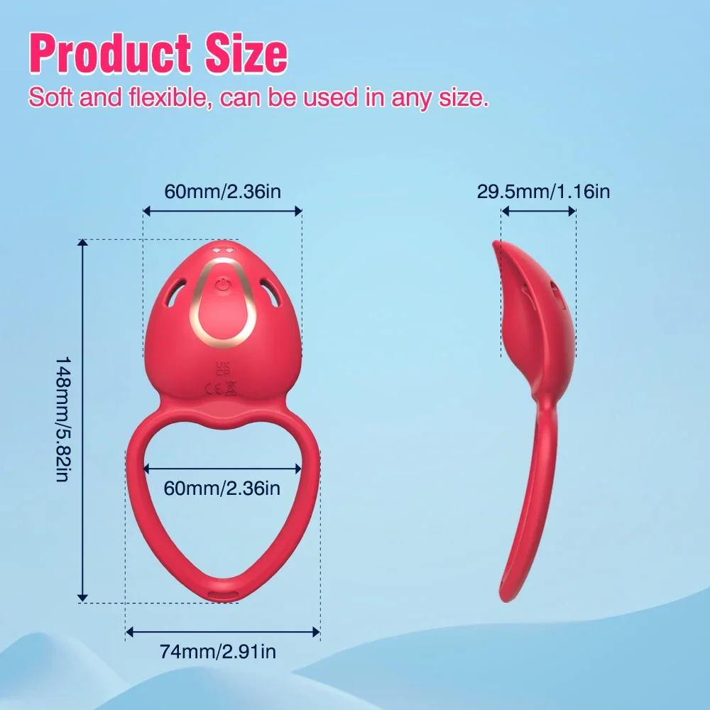 Wearable Panty Strap Vibrator Remote Controlled 10 Modes Clitoris Stimulator Adult Sex Toys & Games for Women Couples Play
