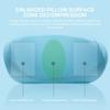 Invisible Zipper Design Auto Headrests Height Adjustable Neck Support Pillow  Road Trip