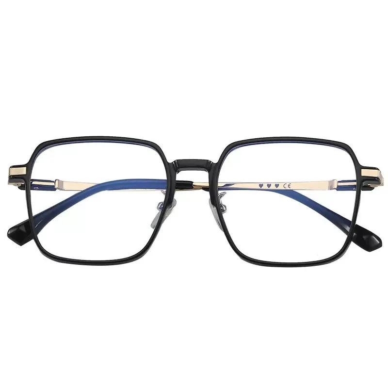 Fashion Myopia Glasses for Women Men New Color Square Transparent Eyeglasses Retro Minus Diopter Eyeglasses Optical Prescription