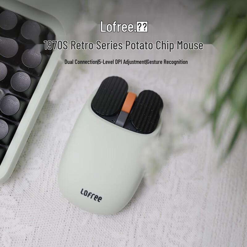 

Lofree 1970S Retro Dual-Mode Silent Mouse