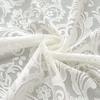 Lace Curtain with Vintaged Flower Embroidery tulle Transparent Panels Curtains for Bedroom Living Room Window Drapes