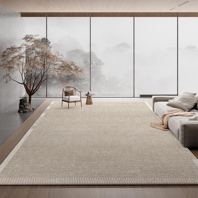 Easy-Maintenance Dirt-Resistant Solid Color Carpet for Living Room, Bedroom, and Sofa Area.