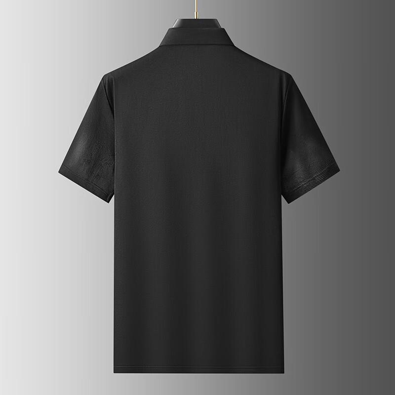 Men's Plus Size Printed Polo T-shirt