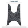 Haojue VSR125 Silk Ring Foot Pad: Waterproof, Non-Slip, Modified Pedal Mat for HJ125T-39A Motorcycle