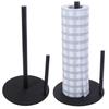 Weighted Base Paper Towel Holder Stainless Steel Roll Paper Holder Paper Towel Stand  Bathroom