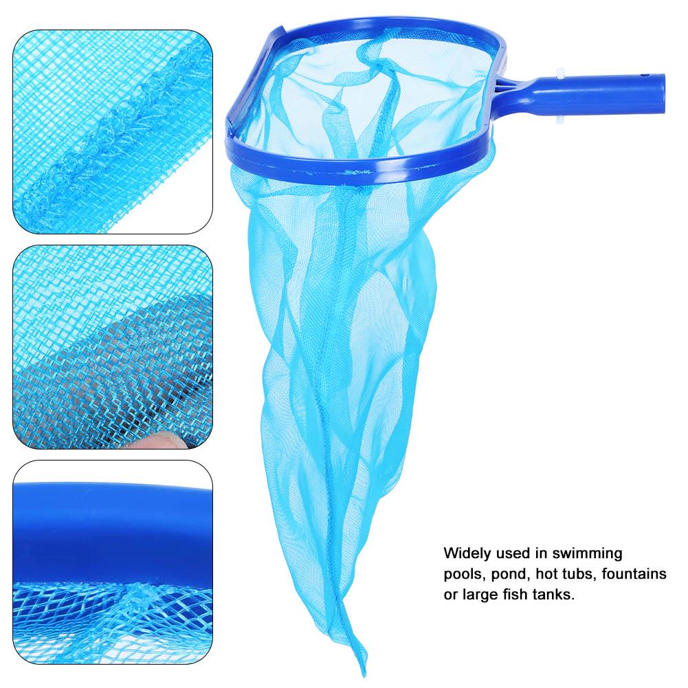 Swimming Pool Plastic Leaf Skimmer Leaf Cleaning Net Pools Accessory For Pond Fountain
