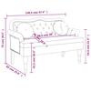 VidaXL Bench with Cushions, Sofa with Armrest and Backrest, Bench with Wooden Legs, Living Room Seat, 372149