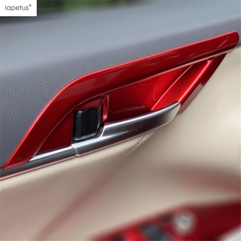 Gear Panel / Window Lift / Head Light Lamp / Pillar A Frame Cover Trim For Toyota Camry 2018 - ABS Accessories Interior Kit